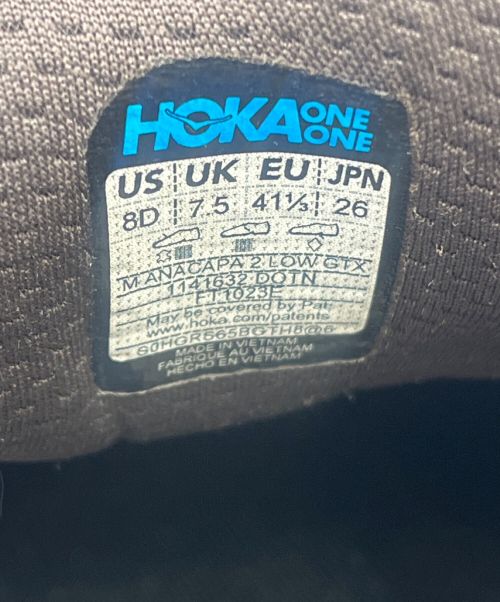 HOKAONEONE（ホカオネオネ）HOKAONEONE (ホカオネオネ) M ANACAPA 2 LOW GTX ベージュ サイズ:26㎝の古着・服飾アイテム