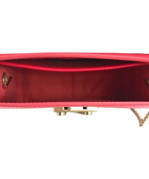 FURLA（フルラ）FURLA (フルラ) メトロポリス ミニ チェーンショルダーバッグ ショッキングピンクの古着・服飾アイテム