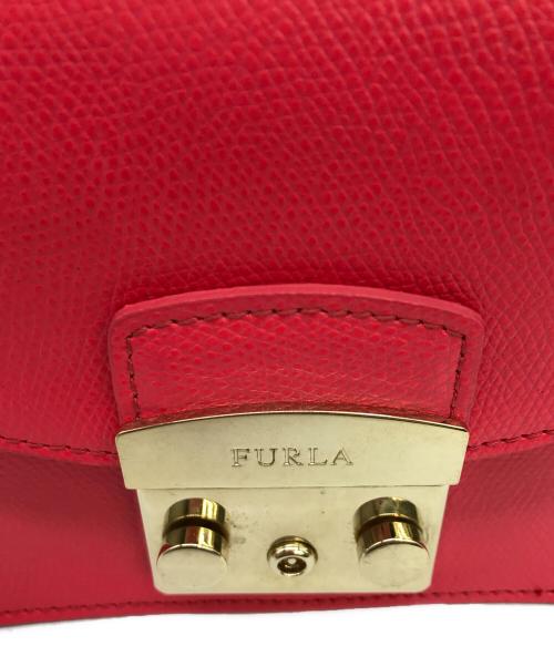 FURLA（フルラ）FURLA (フルラ) メトロポリス ミニ チェーンショルダーバッグ ショッキングピンクの古着・服飾アイテム