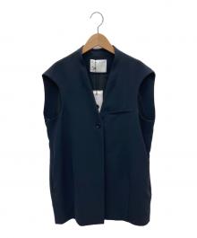 RIM.ARK（リムアーク）の古着「cocoon vest」｜ブラック