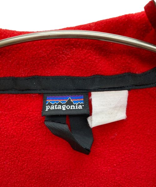 Patagonia（パタゴニア）Patagonia (パタゴニア) フリースジャケット レッド×ブラック サイズ:不明の古着・服飾アイテム