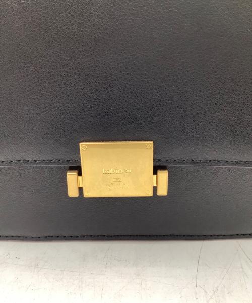 KABINETT（カビネッツ）KABINETT (カビネッツ) BOX BAG MINI ショルダーバッグ ブラックの古着・服飾アイテム