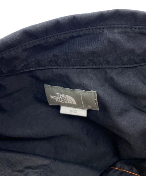 THE NORTH FACE（ザ ノース フェイス）THE NORTH FACE (ザ ノース フェイス) ロングスリーブヌプシシャツ ブラック×オレンジ サイズ:Sの古着・服飾アイテム