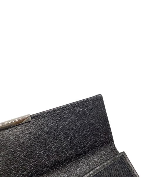 GUCCI（グッチ）GUCCI (グッチ) 長財布 ブラックの古着・服飾アイテム