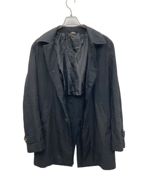 COMME des GARCONS（コムデギャルソン）COMME des GARCONS (コムデギャルソン) ステンカラーコート ブラック サイズ:Ｍの古着・服飾アイテム
