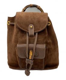 GUCCI（グッチ）の古着「バンブーミニリュック」｜ブラウン