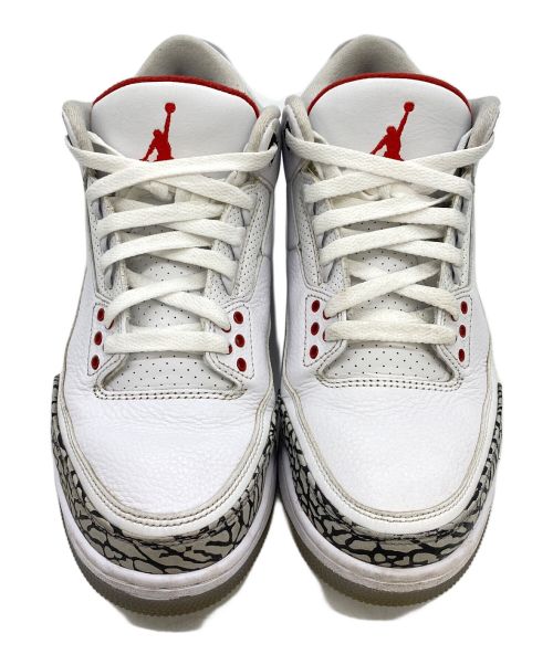 NIKE（ナイキ）NIKE (ナイキ) AIR JORDAN 3 RETRO Free Throw Line White Cement ホワイト サイズ:28 cmの古着・服飾アイテム