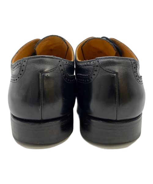SCOTCH GRAIN（スコッチグレイン）SCOTCH GRAIN (スコッチグレイン) ASSURANCE セミブローグシューズ ブラック サイズ:25 1/2の古着・服飾アイテム