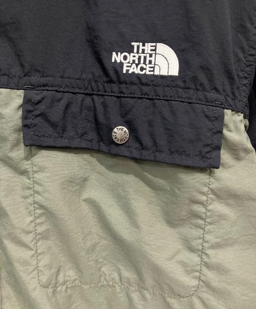 THE NORTH FACE（ザ ノース フェイス）THE NORTH FACE (ザ ノース フェイス) ロングスリーブヌプシシャツ オリーブ×ブラック サイズ:Lの古着・服飾アイテム