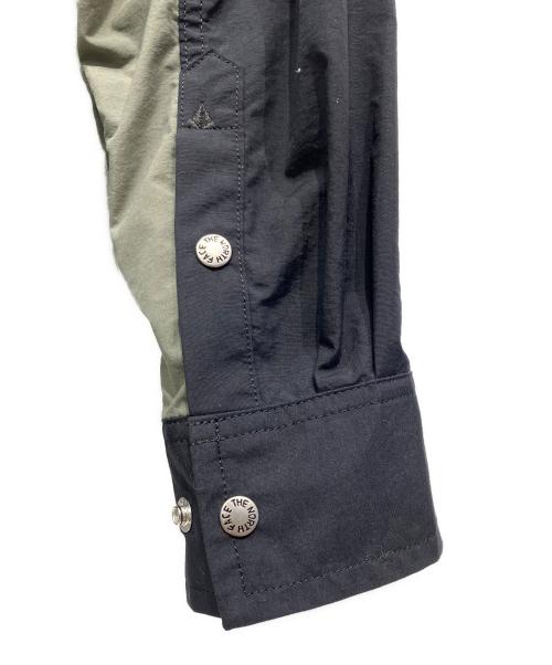 THE NORTH FACE（ザ ノース フェイス）THE NORTH FACE (ザ ノース フェイス) ロングスリーブヌプシシャツ オリーブ×ブラック サイズ:Lの古着・服飾アイテム