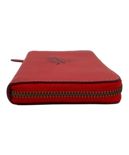 COACH（コーチ）COACH (コーチ) DISNEY (ディズニー) コラボ長財布 レッドの古着・服飾アイテム