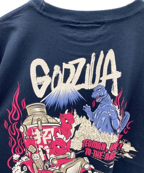 TED COMPANY（テッドカンパニー）TED COMPANY (テッドカンパニー) ゴジラ 2017 コラボTシャツ ブラック サイズ:44 未使用品の古着・服飾アイテム