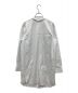 COMME des GARCONS COMME des GARCONS (コムデギャルソン コムデギャルソン) バックボタンスタンドカラーシャツドレス ホワイト サイズ:L：11000円