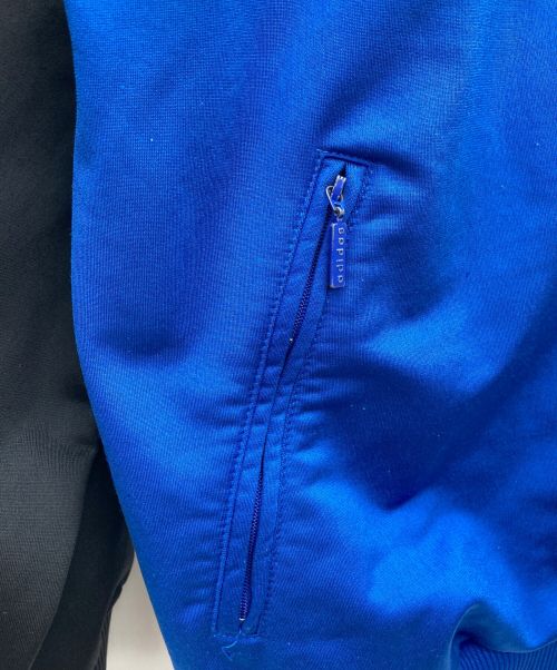 adidas（アディダス）adidas (アディダス) トラックジャケット ブルー×ブラック サイズ:Ｆの古着・服飾アイテム