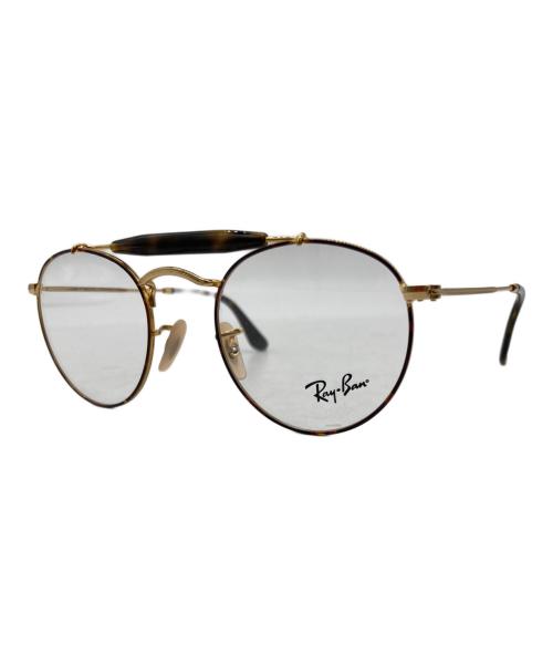RAY-BAN（レイバン）RAY-BAN (レイバン) 伊達眼鏡 ゴールドの古着・服飾アイテム