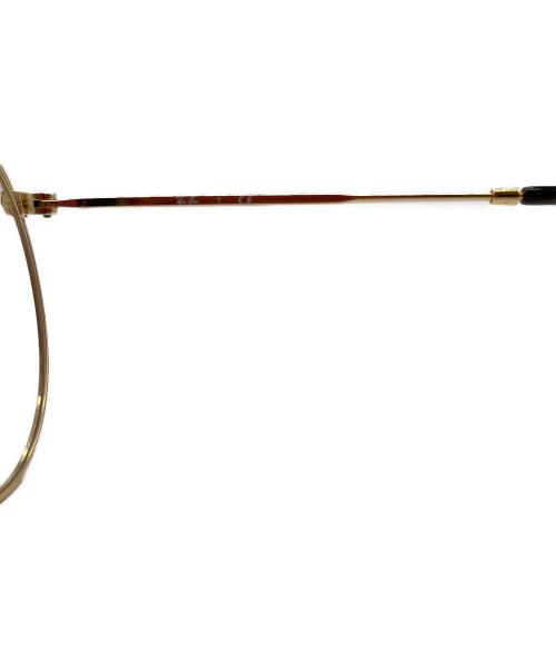 RAY-BAN（レイバン）RAY-BAN (レイバン) 伊達眼鏡 ゴールドの古着・服飾アイテム
