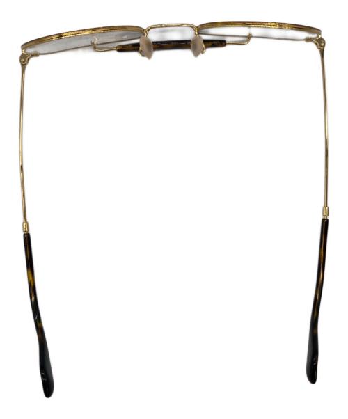 RAY-BAN（レイバン）RAY-BAN (レイバン) 伊達眼鏡 ゴールドの古着・服飾アイテム