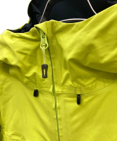 MILLET（ミレー）MILLET (ミレー) ティフォン50000ストレッチジャケット イエロー サイズ:Sの古着・服飾アイテム