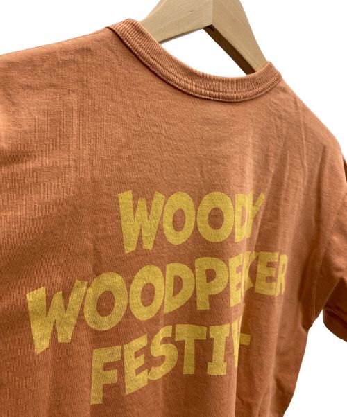 TOYS MCCOY（トイズマッコイ）TOYS MCCOY (トイズマッコイ) WOODY WOODPECKER ウッディーウッドペッカー プリントTシャツ ベージュ サイズ:MEDIUMの古着・服飾アイテム