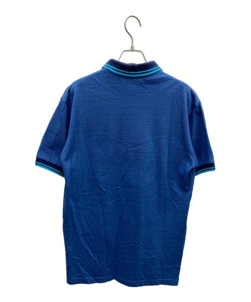 FRED PERRY（フレッドペリー）FRED PERRY (フレッドペリー) ポロシャツ ブルー サイズ:Mの古着・服飾アイテム