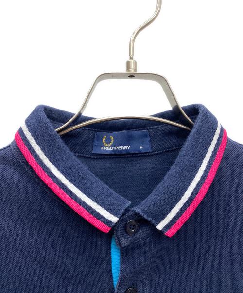 FRED PERRY（フレッドペリー）FRED PERRY (フレッドペリー) ポロシャツ ネイビー サイズ:Mの古着・服飾アイテム