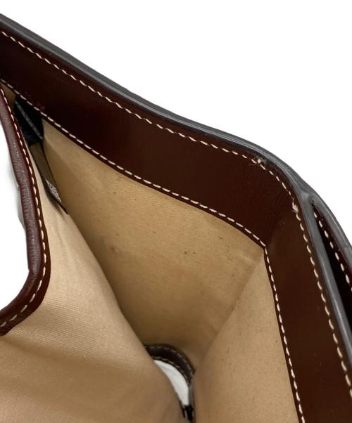 Chloe（クロエ）Chloe (クロエ) WALDEN トリフォールドウォレット ベージュ×ブラウンの古着・服飾アイテム