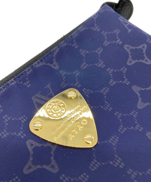ATAO（アタオ）ATAO (アタオ) お財布ポシェット ブーブー モノグラム柄 ネイビーの古着・服飾アイテム
