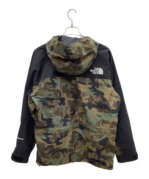 THE NORTH FACE（ザ ノース フェイス）THE NORTH FACE (ザ ノース フェイス) ノベルティマウンテンライトジャケット ブラック×ブラウン サイズ:Lの古着・服飾アイテム