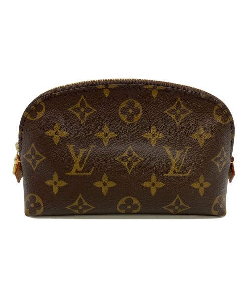 LOUIS VUITTON（ルイ ヴィトン）LOUIS VUITTON (ルイ ヴィトン) ポシェット コスメティック PM コスメポーチ ブラウンの古着・服飾アイテム