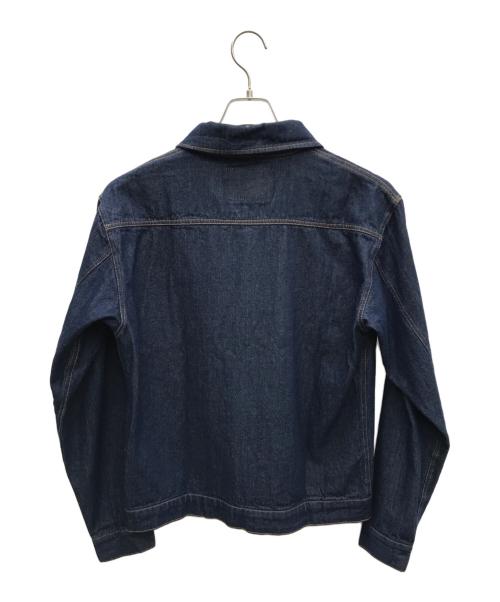 BADWAY（バッドウェイ）BADWAY (バッドウェイ) ウェーブステッチデニムジャケット インディゴ サイズ:Lの古着・服飾アイテム