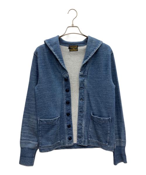 COOTIE PRODUCTIONS（クーティープロダクツ）COOTIE PRODUCTIONS (クーティープロダクツ) スウェットジャケット インディゴ サイズ:Sの古着・服飾アイテム