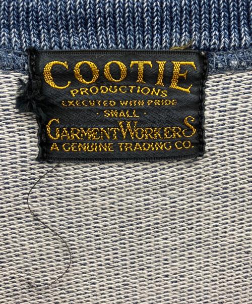COOTIE PRODUCTIONS（クーティープロダクツ）COOTIE PRODUCTIONS (クーティープロダクツ) スウェットジャケット インディゴ サイズ:Sの古着・服飾アイテム