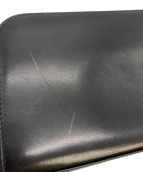 Saint Laurent Paris（サンローランパリ）Saint Laurent Paris (サンローランパリ) ラウンドファスナー長財布 ブラックの古着・服飾アイテム
