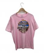 SCREEN STARSスクリーンズスターズ）の古着「プリントTシャツ」｜ピンク