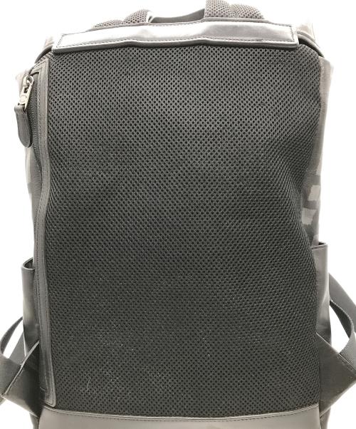 COACH（コーチ）COACH (コーチ) ワイルドプレイドヘンリーバックパック グレー×ブラックの古着・服飾アイテム