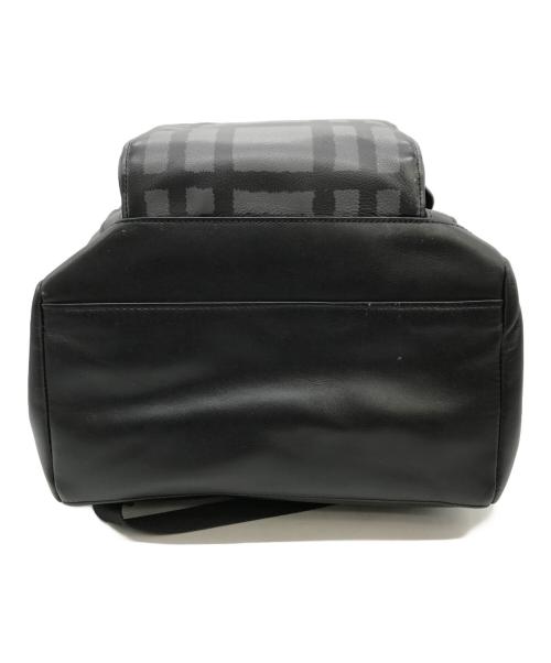 COACH（コーチ）COACH (コーチ) ワイルドプレイドヘンリーバックパック グレー×ブラックの古着・服飾アイテム