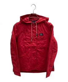 KINASHI CYCLE×LAVENHAM（キナシサイクル×ラベンハム）の古着「フーデッドジャケット」｜レッド