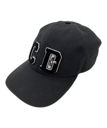 Christian Dior×KENNY SCHARF（クリスチャン ディオール×ケニー・シャーフ）の古着「CDロゴキャップ」｜ブラック