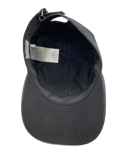 Christian Dior（クリスチャン ディオール）Christian Dior (クリスチャン ディオール) KENNY SCHARF (ケニー・シャーフ) CDロゴキャップ ブラック サイズ:Lの古着・服飾アイテム