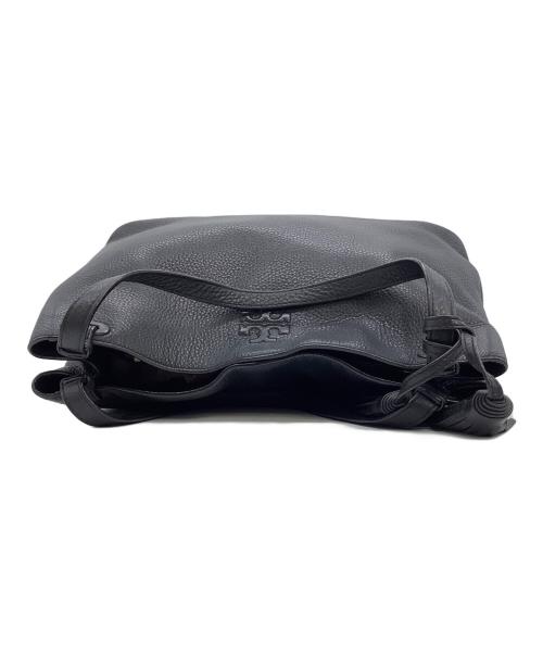 TORY BURCH（トリーバーチ）TORY BURCH (トリーバーチ) テア センタージップトートバッグ ブラックの古着・服飾アイテム