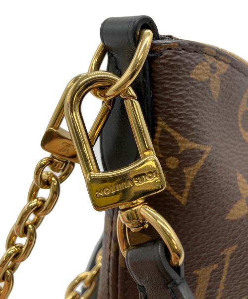LOUIS VUITTON（ルイ ヴィトン）LOUIS VUITTON (ルイ ヴィトン) ブーローニュ NM ショルダーバッグ ブラウン×ブラックの古着・服飾アイテム