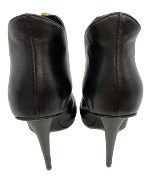 GIUSEPPE ZANOTTI（ジュゼッペザノッティ）GIUSEPPE ZANOTTI (ジュゼッペザノッティ) ヒール ブラック サイズ:35 1/2 未使用品の古着・服飾アイテム