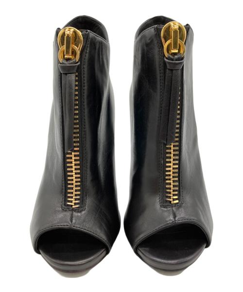 GIUSEPPE ZANOTTI（ジュゼッペザノッティ）GIUSEPPE ZANOTTI (ジュゼッペザノッティ) ヒール ブラック サイズ:35 1/2 未使用品の古着・服飾アイテム