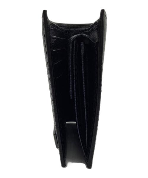 ck Calvin Klein（シーケーカルバンクライン）ck Calvin Klein (シーケーカルバンクライン) タットII 2つ折り財布 ブラックの古着・服飾アイテム