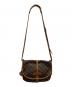 LOUIS VUITTON (ルイ ヴィトン) ソミュール35 ショルダーバッグ ブラウン：50000円