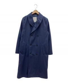 中古・古着通販】sacai (サカイ) デザインコート ネイビー サイズ:1
