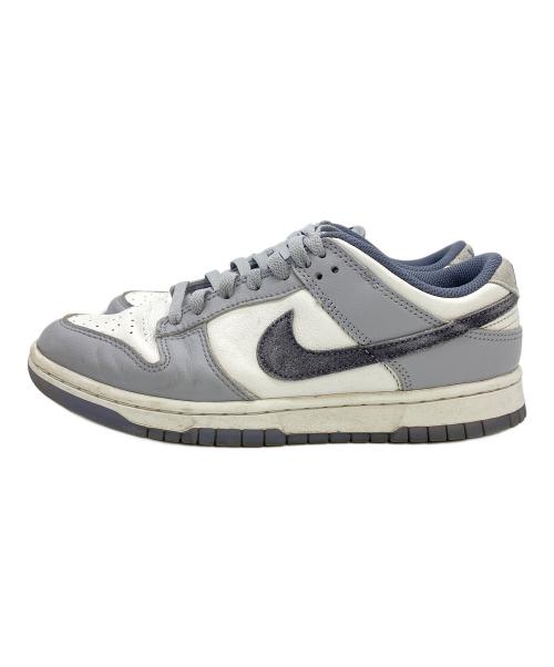 NIKE（ナイキ）NIKE (ナイキ) Dunk Low Retro SE ホワイト×グレー サイズ:㎝ 26の古着・服飾アイテム