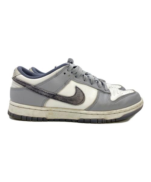 NIKE（ナイキ）NIKE (ナイキ) Dunk Low Retro SE ホワイト×グレー サイズ:㎝ 26の古着・服飾アイテム