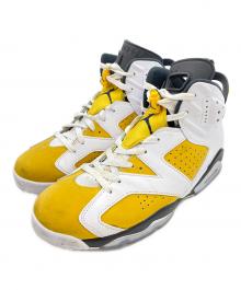 NIKE（ナイキ）の古着「AIR JORDAN 6 RETRO」｜ホワイト×イエロー