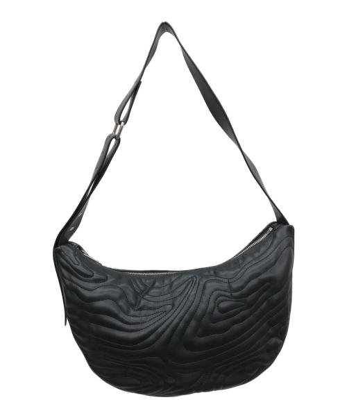 RIM.ARK（リムアーク）RIM.ARK (リムアーク) Map pattern quilting bag ブラックの古着・服飾アイテム